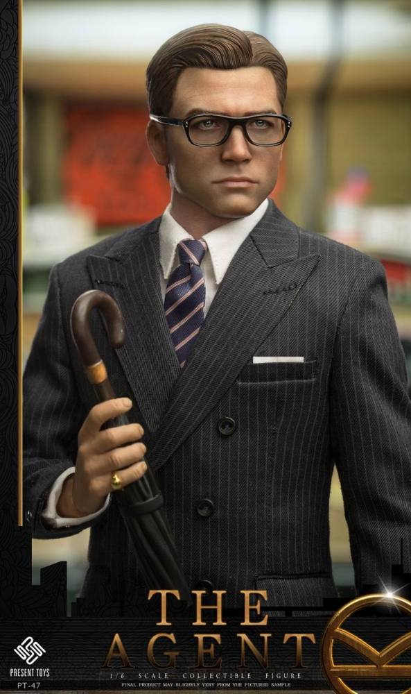 In Stock New PRESENT TOYS PT-sp47 1/6 Kingsman Eggsy Action Figure