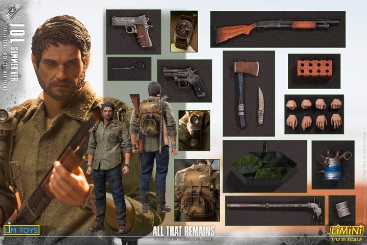 In Stock LIMTOYS LMN006 1/12 The Last of Us Joel & Ellie Action Figure Model Collection
