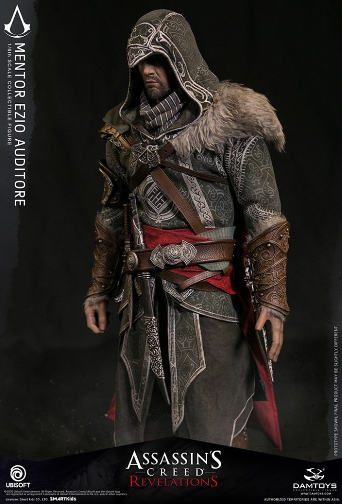 In Stock  Damtoys Dms014 1/6 Assassin'S Creed Revelations Mentor Ezio Auditore Action