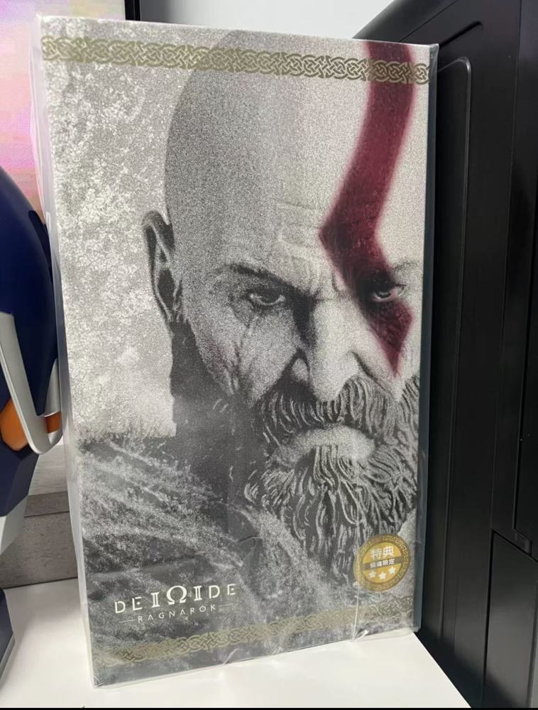 In Stock Onetoys OT019 1/6 Male God of War Kratos Double Head 12''Action Figure Doll