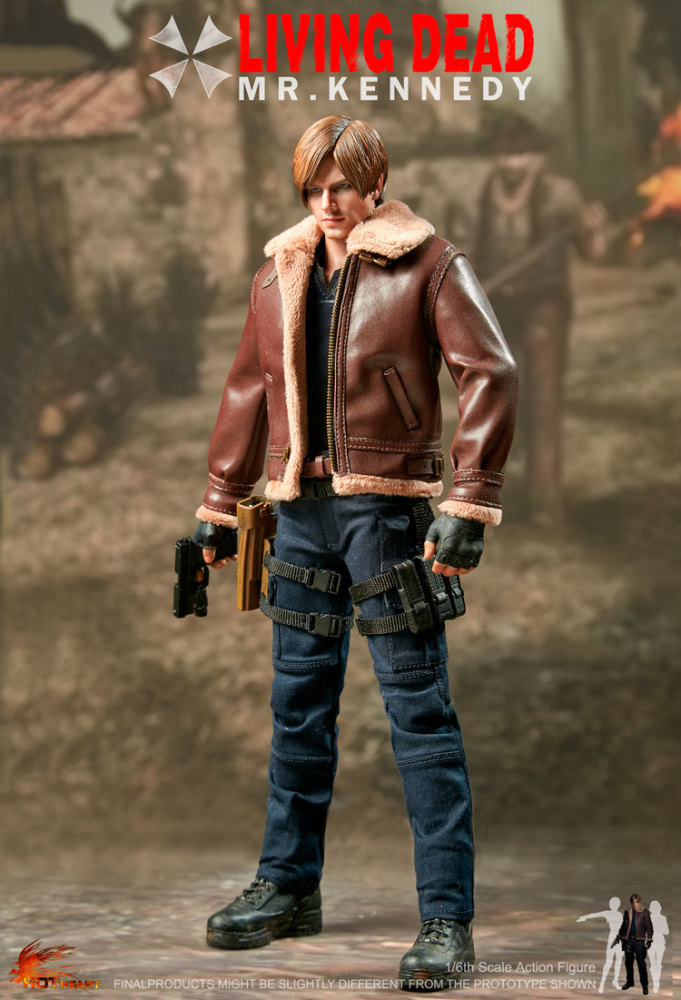 In stock Hot Heart 1/6 Resident Evil Leone Mr.Kennedy Action Figure FD014