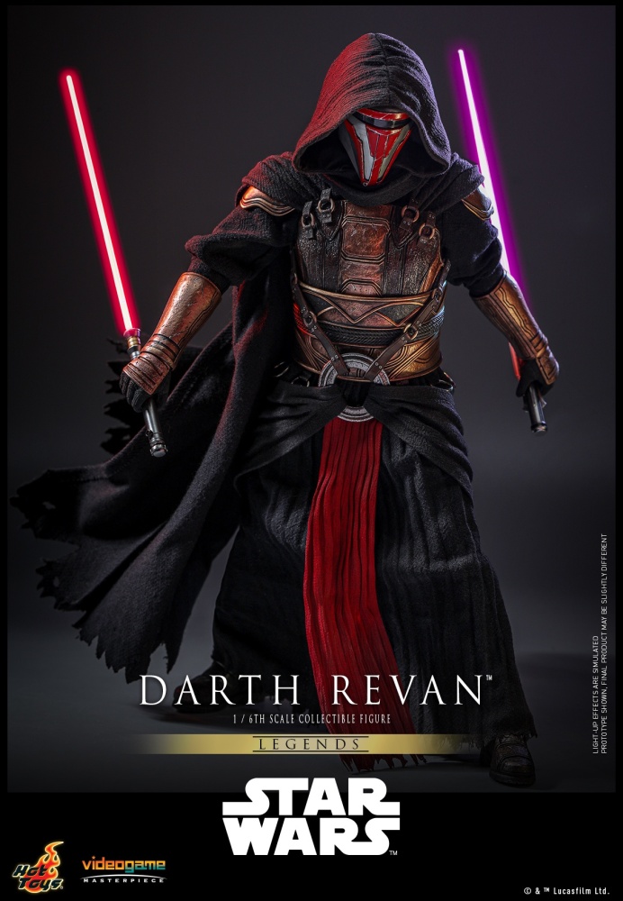 In Stock Hot Toys 1/6 VGM62 Star Wars Legends Darth Revan 1/6 Scale 12" Figure