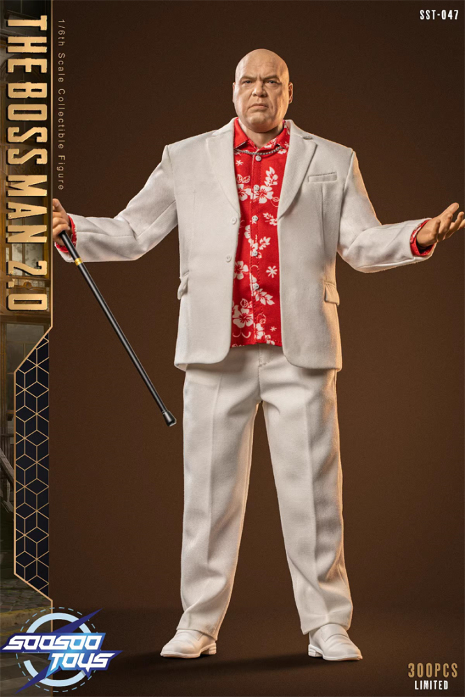 In stock  Soosootoys SST-047 1/6th The Boss-man Kingpin Wilson Fisk Action Figure