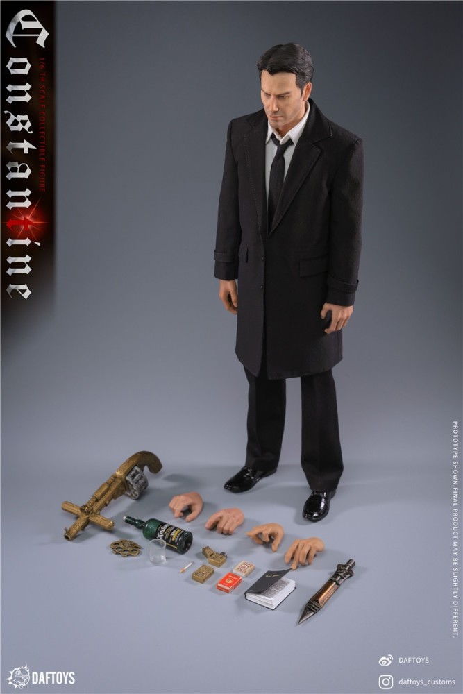 In Stock DAFTOYS F019 1/6 Hell Detective Constantine Hellblazer 12" Figure Toy New