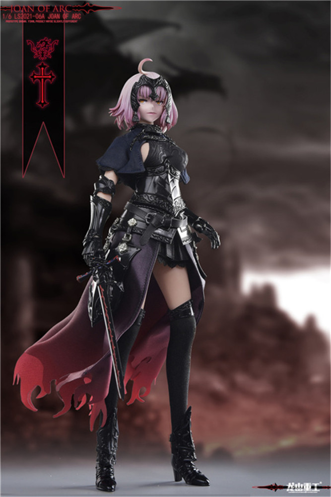 In Stock  LONGSHANZHONGGONG SL2021-06A Joan of arc with Metal Armor 1/6 Action Figure
