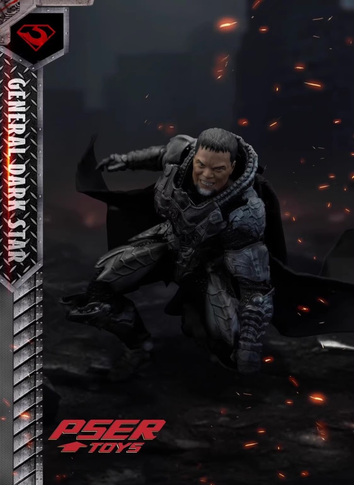 In stock New Psertoys 1/12 Zod The General 6" Collectible Action Figure