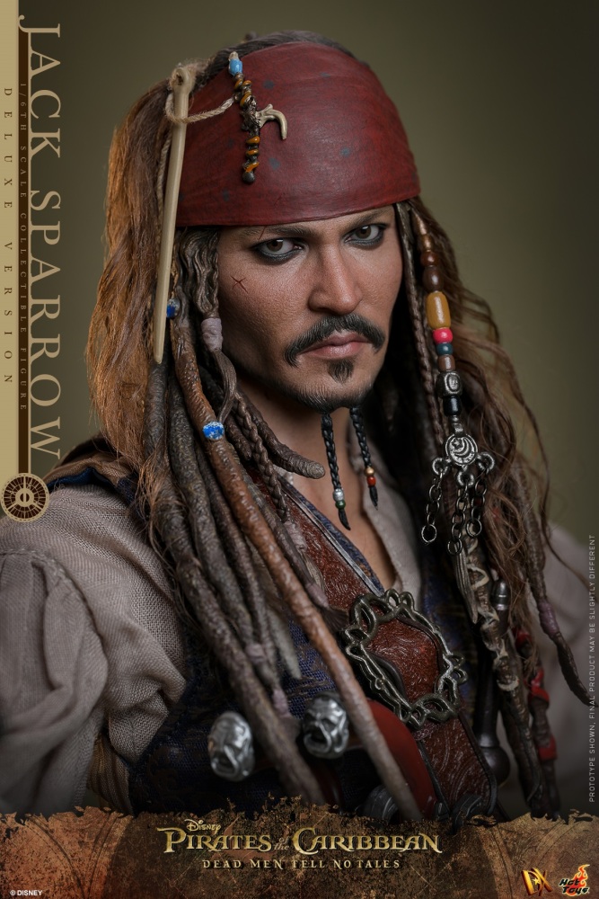 [Pre-order] HOTTOYS HT 1/6 Pirates of the Caribbean 5 JACK DX39AE Hair transplant version