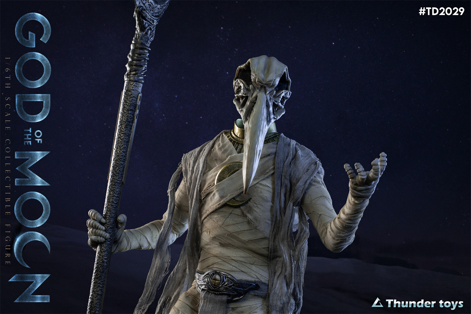 In Stock Thunder Toys TD2029 1/6 God of Moon Khonsu Action Figure