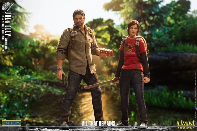 In Stock LIMTOYS LMN006 1/12 The Last of Us Joel & Ellie Action Figure Model Collection