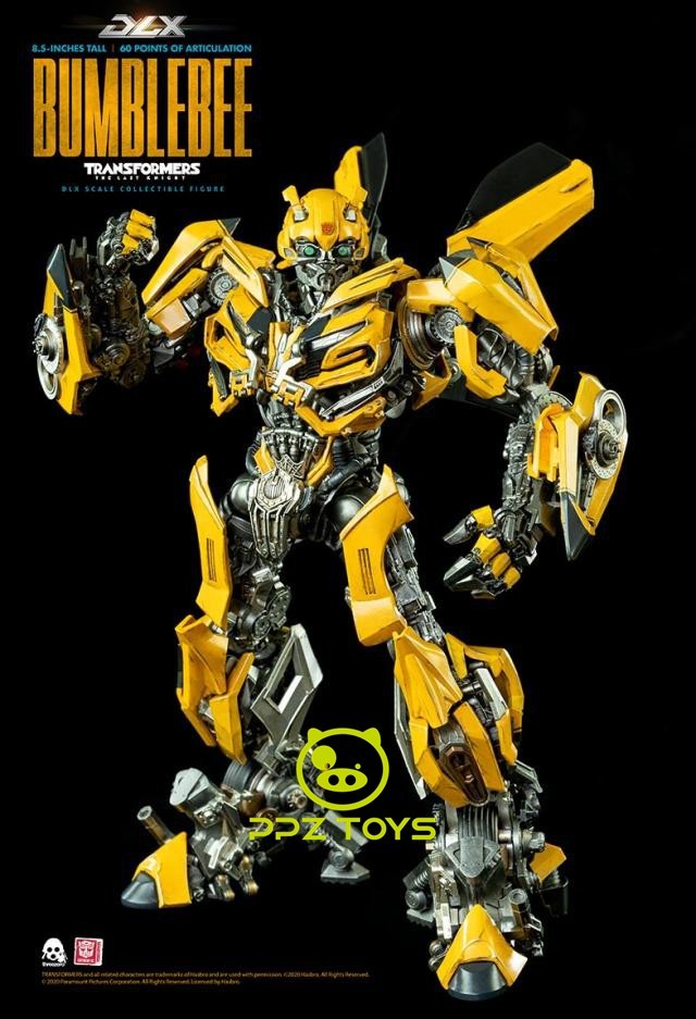 In Stock Threezero  22cm DLX 3Z01640W0  Transformers The Last Knight - Bumblebee Figure