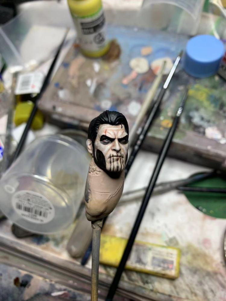 Punisher 1/12th Headsculpt Painted ONLY