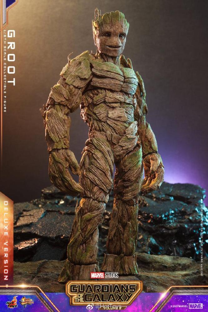 In Stock HOTTOYS 1/6 MMS706 MMS707 Guardians of the Galaxy 3 III Groot 1/6 Action Figure