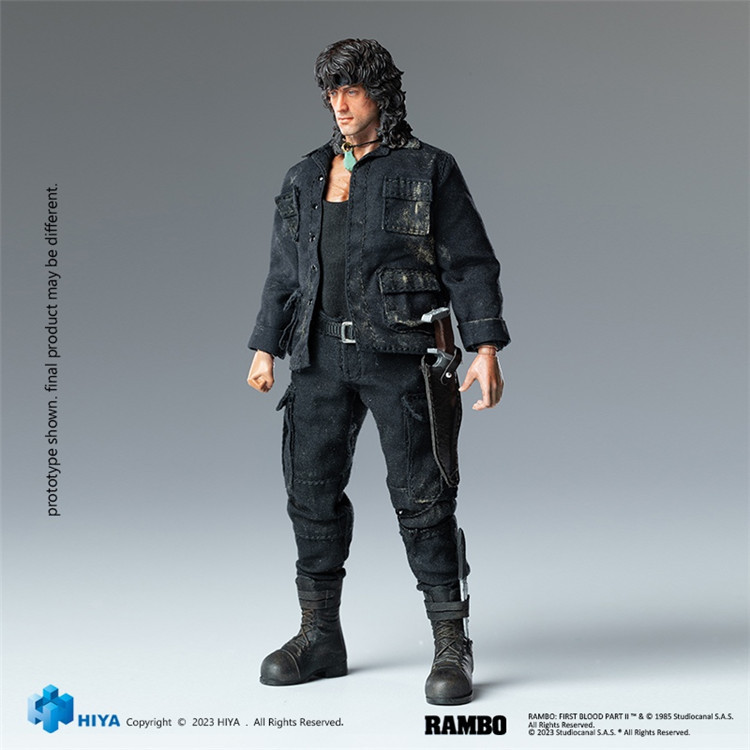 In Stock HIYA Toys 1/12  ESR0100 Exquisite Super series RAMBO First Blood III