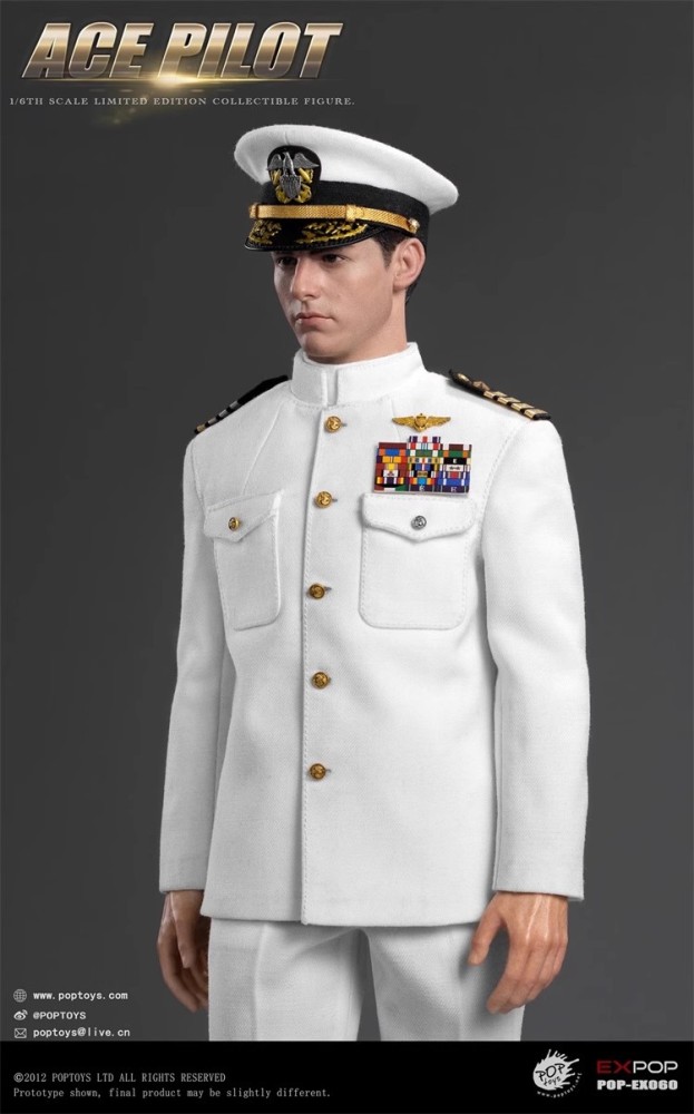 Per-Order POPTOYS  EX059 EX060 EX061 1/6 Scale ACE Pilot Flying suit Version