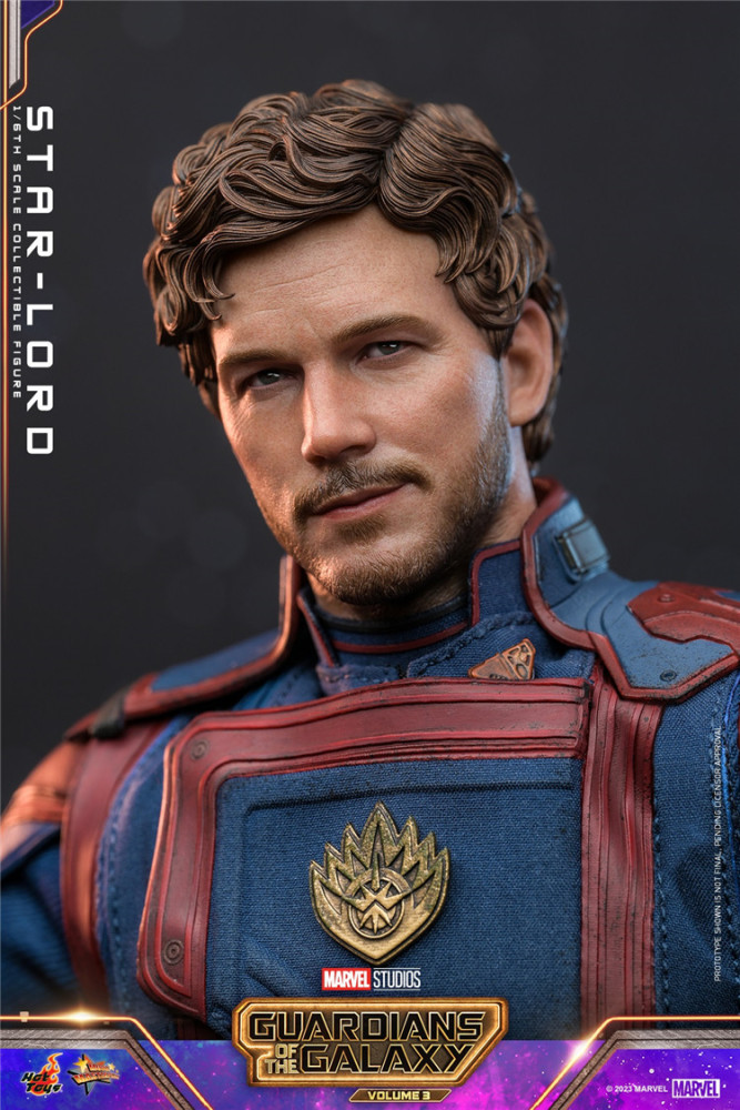 In Stock  HOTTOYS 1/6 MMS709 STAR LORD GOTG3