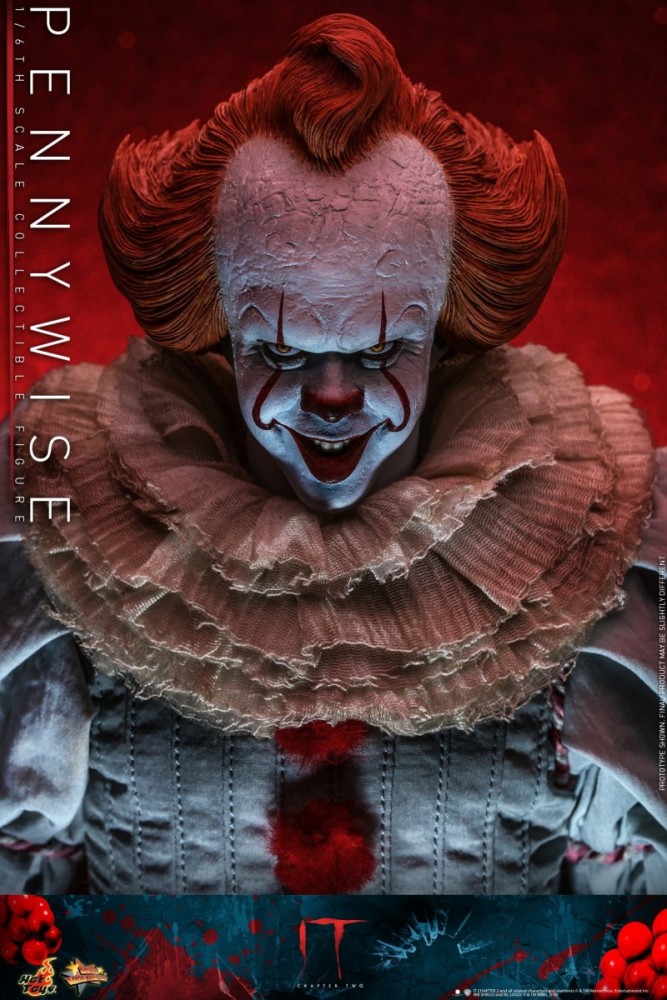 In Stock Hot Toys It Chapter Two Pennywise MMS555 1/6 Action Figure Model
