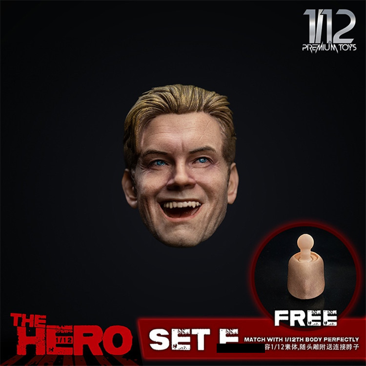 premium toys 1/12 The Hero European and American expression head eagle PM9018ABCDE