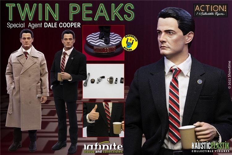 Instock Infinite Statue AGENT COOPER TWIN PEAKS Deluxe Ver. 1/6 Action Figure