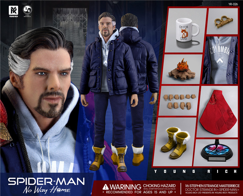 Youngrich Toys YR026 1/6 Spider-man Doctor Strange Male Action Figure In Stock