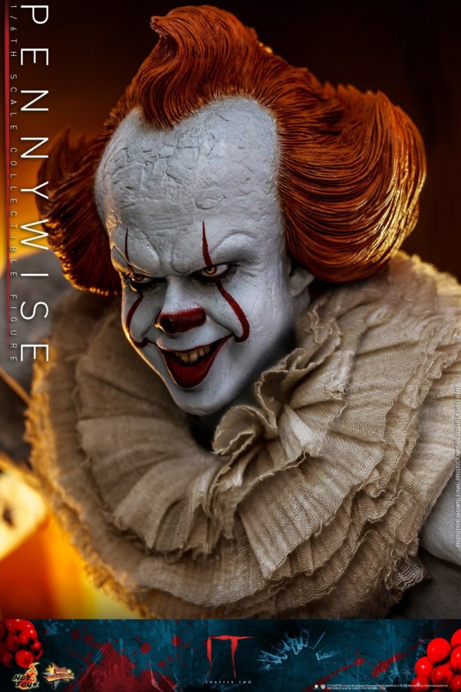 In Stock Hot Toys It Chapter Two Pennywise MMS555 1/6 Action Figure Model