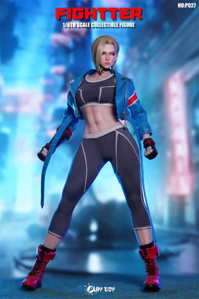 [Pre-order] PLAY TOY 1/6 Fighting female fighter 6 NO:P027 action figure
