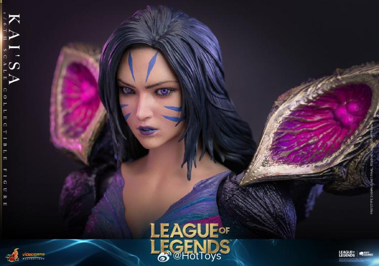 In Stoc Hot Toys VGM57 League of Legends 1 6 Figure Kai Sa