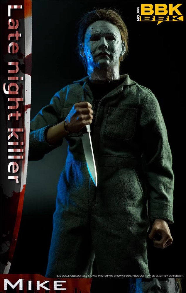In Stock BBK009 Halloween Night 1/6 Killer Mike 12" Figure