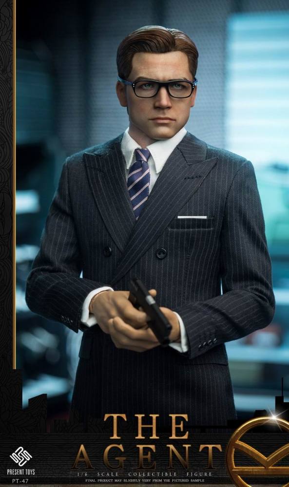 In Stock New PRESENT TOYS PT-sp47 1/6 Kingsman Eggsy Action Figure
