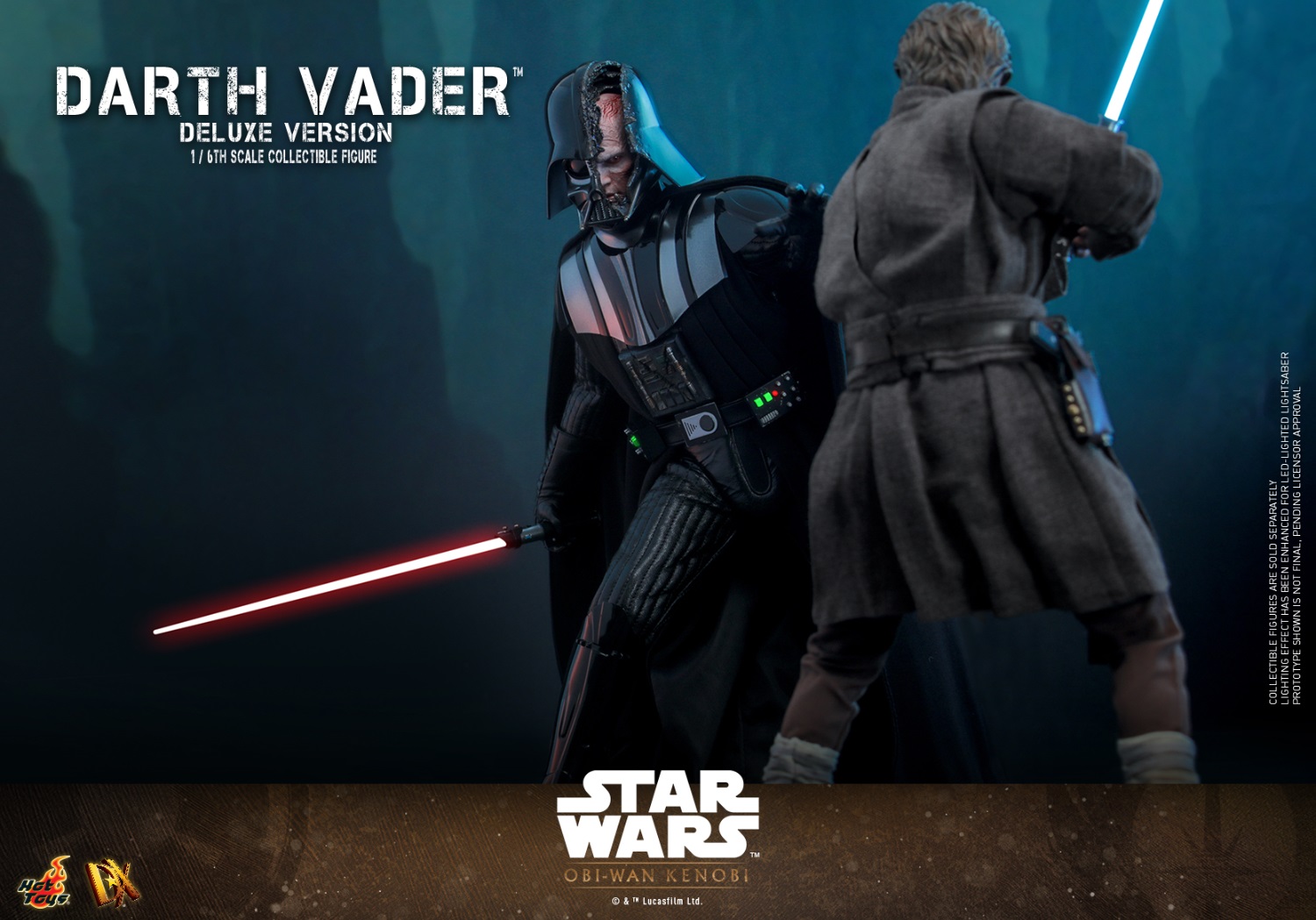 In Stock Hot Toys DX28 Star Wars 1/6 Darth Vader Deluxe Version