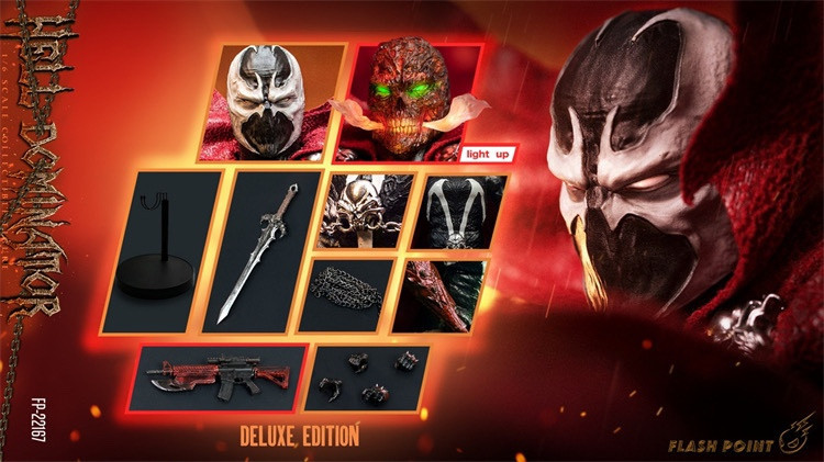 Flashpoint Studio FP-22167B Spawn Al Simmons Immortal Hero 1/6 Figure Deluxe Ver