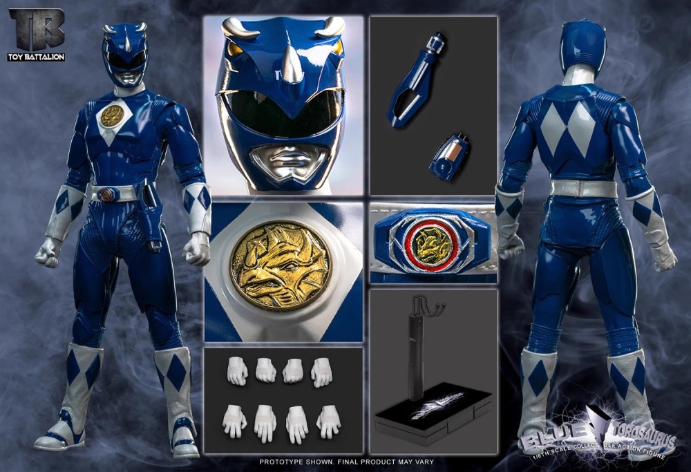 TOYS BATTALION 1/6 TB013 Red Tyrannosaurus Warriors & TB014 Blue Ceratops Warriors & TB015 Black Mammoth Warriors