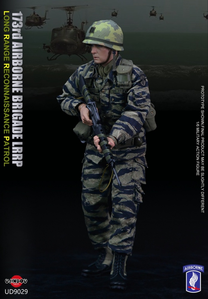 In Stock UJINDOU 1/ 6 UD9029  Army 173rd Airborne Brigade LRRP in Vietnam Figure
