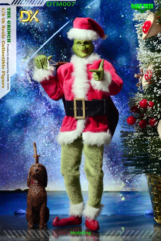 In Stock  DARK TOYS 1/6 DTM007 How The Grinch Stole Christma Action Figure Deluxe
