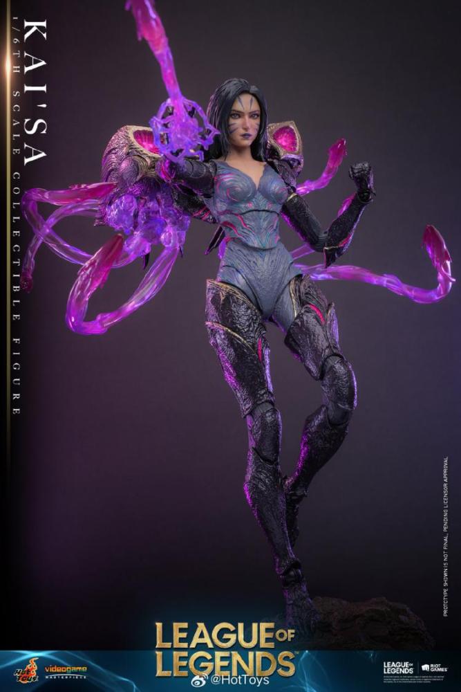 In Stoc Hot Toys VGM57 League of Legends 1 6 Figure Kai Sa