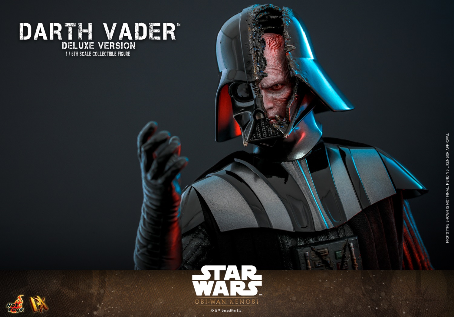 STAR WARS Darth Vader フィギュア New Hot Toys DX28 Star Wars 1/6 Darth Vader Deluxe Version