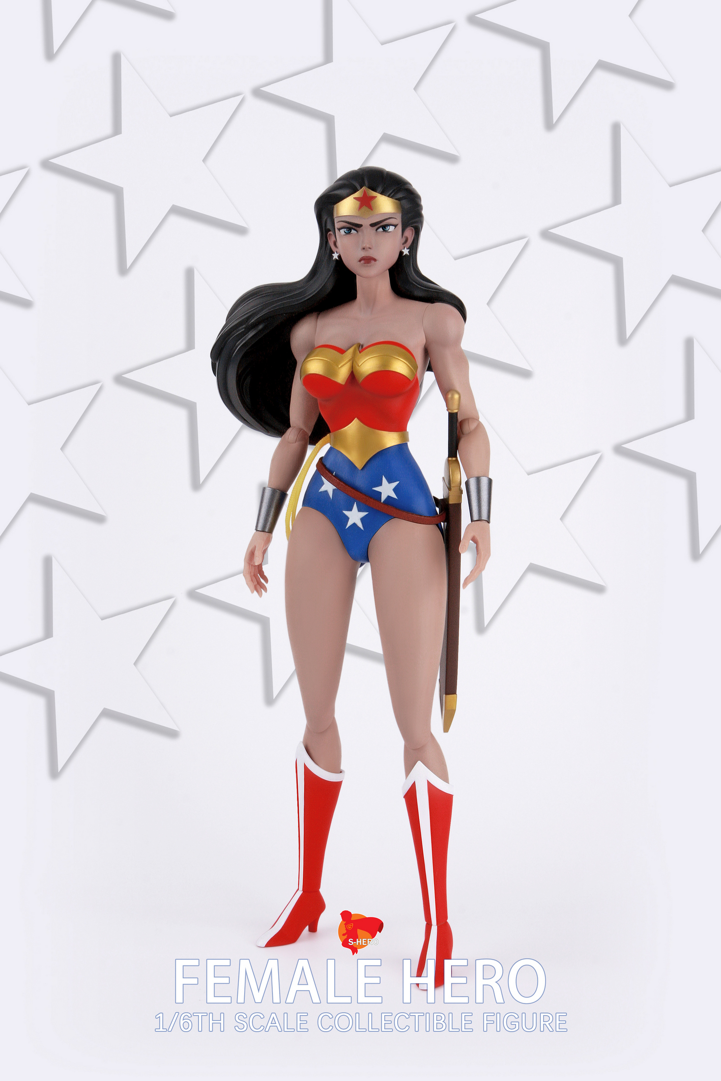 SHERO TOYS 1/6 フィーメイル ヒーロー 新品 SH007 Pre-order] SHERO TOYS SH007 1/6 Female Hero Collectible