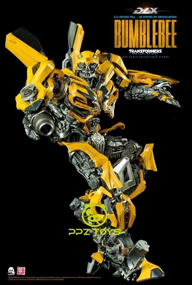 In Stock Threezero  22cm DLX 3Z01640W0  Transformers The Last Knight - Bumblebee Figure