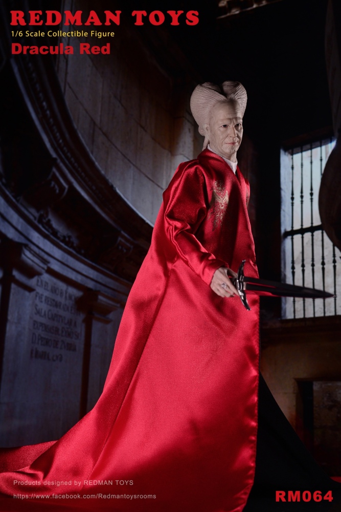 In Stock REDMAN TOYS RM064 1/6 Dracula Vampire 12" Male Action Figure Model Red