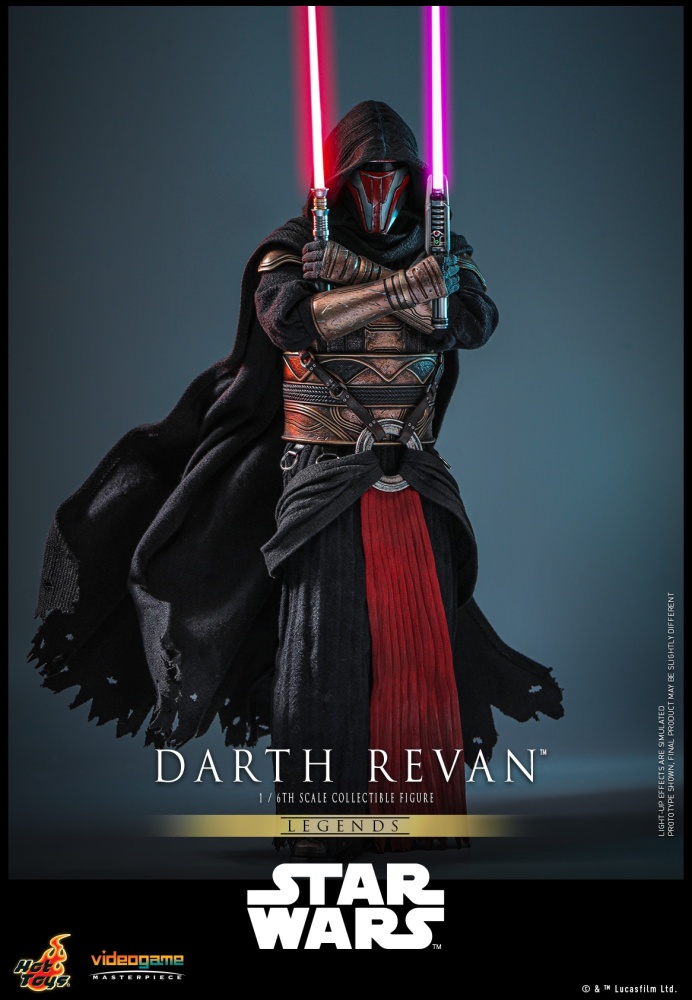 In Stock Hot Toys 1/6 VGM62 Star Wars Legends Darth Revan 1/6 Scale 12" Figure