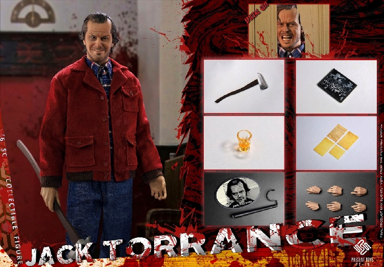 In Stock PRESENT TOYS 1/6 PT-sp14 Shining Jack Torrance Male Action Figure