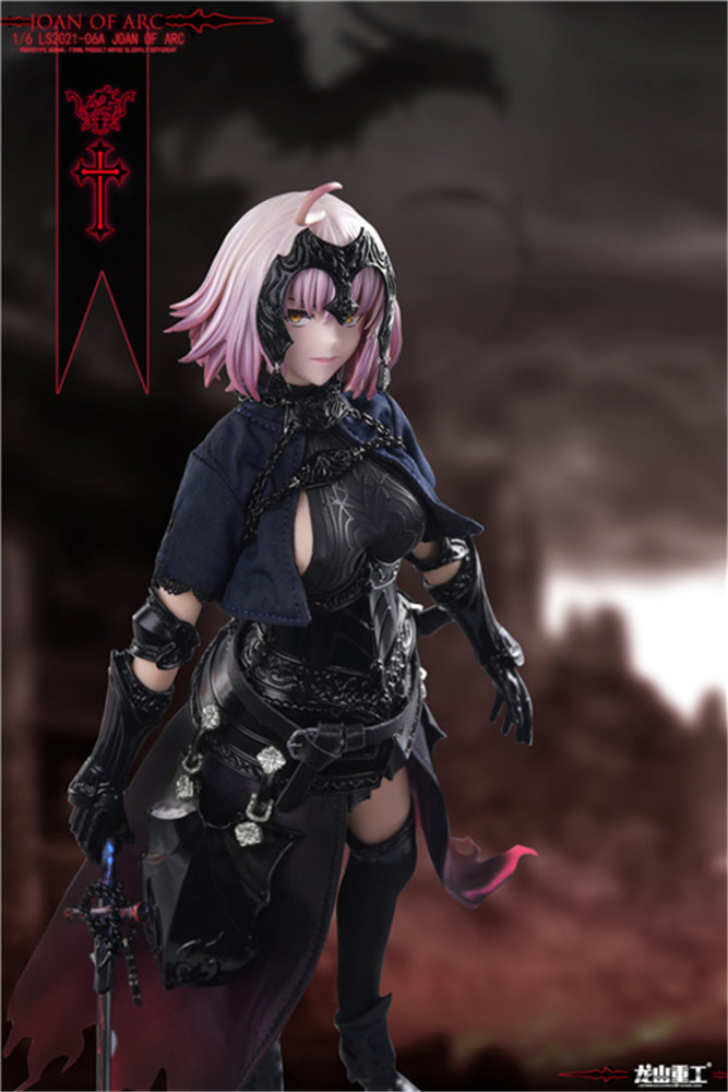 In Stock  LONGSHANZHONGGONG SL2021-06A Joan of arc with Metal Armor 1/6 Action Figure