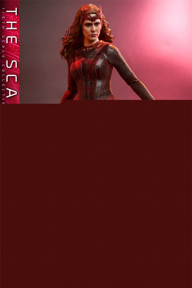In Stock Hot Toys MMS652 The Multiverse of Madness 1/6 The Scarlet Witch Figure