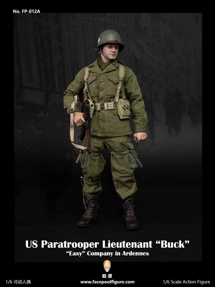 In Stock NEW Facepoolfigure FP012A 1/6 U.S. Airborne Division-Lieutenant Figure
