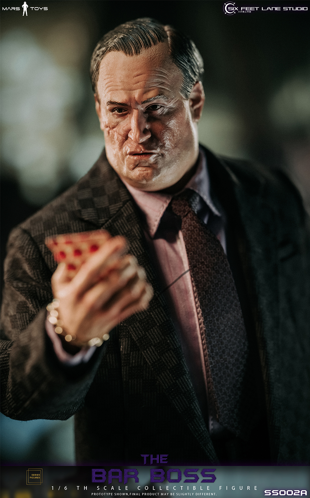 In Stock Mars Toys x Six Feet Lane Studio SS002 1/6 The Batman