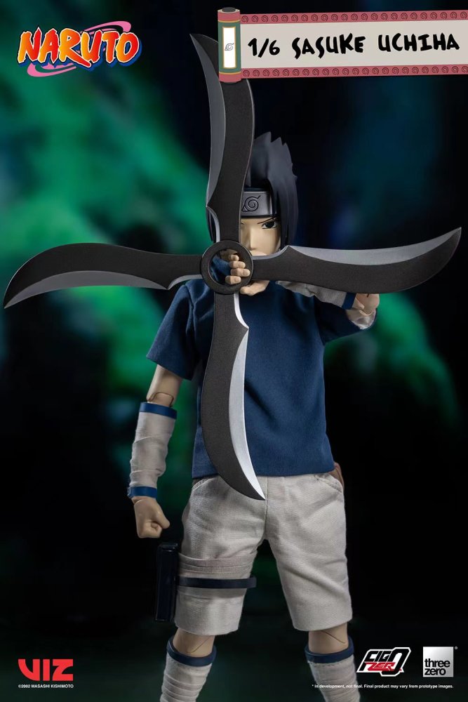 Threezero Naruto Uchiha Sasuke 1 6 Action Figure 3Z02618W0 In Stock