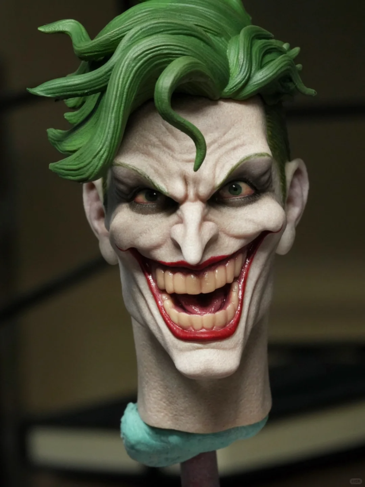 SSRTOYS 1/6th Headsculpt  DOOMSDAY CLOCK JOKER