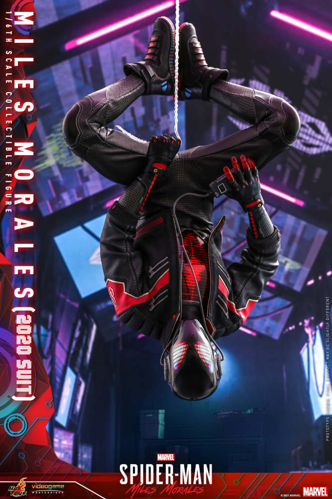 In Stock New Hot Toys VGM49 Marvel’s Spider-Man 1/6 Miles Morales (2020 Suit)