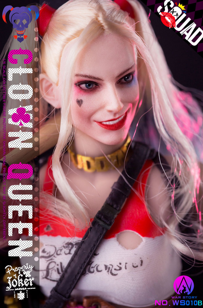 In Stock WAR STORY WS010B 1/6 Joker Clown Harleen Queen Figure Toy Deluxe Ver.