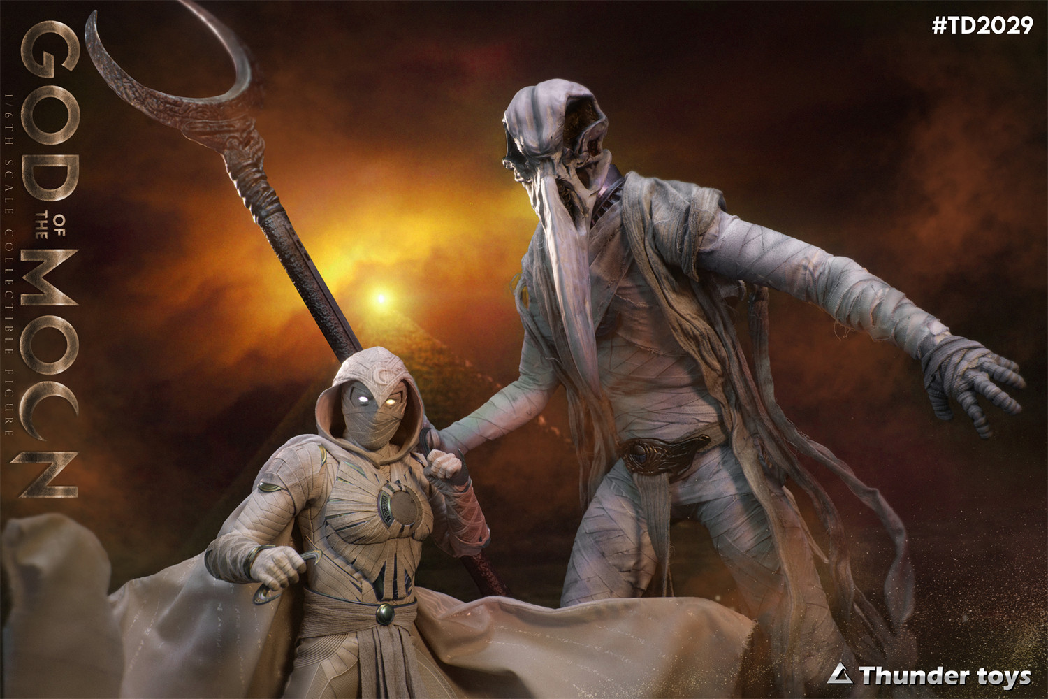 In Stock Thunder Toys TD2029 1/6 God of Moon Khonsu Action Figure
