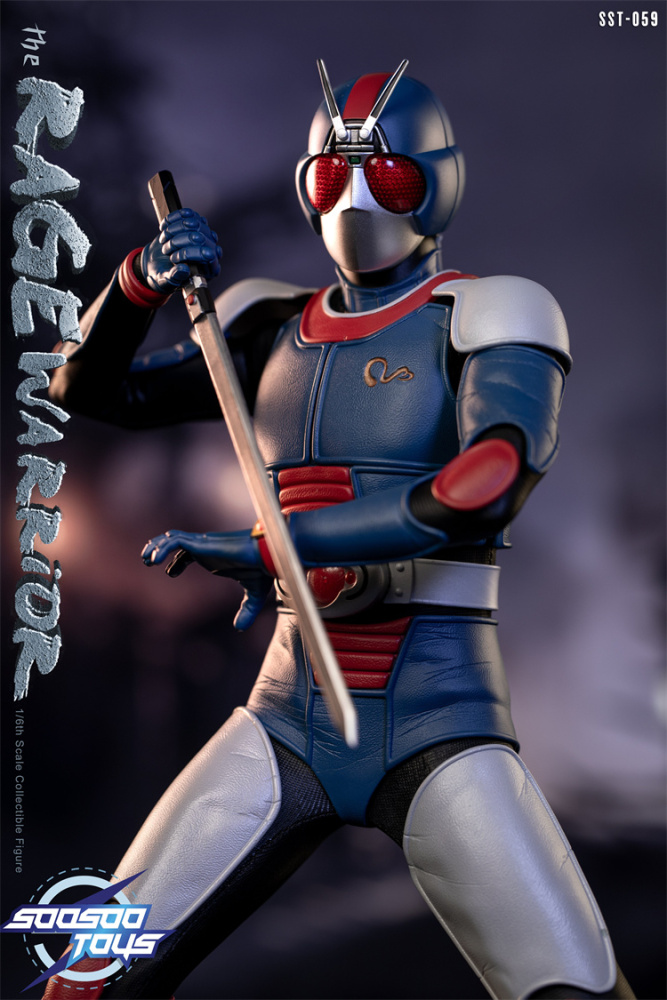In Stock Soosootoys SST-059 1/6 Masked Rider Black RX Action Figure Model Toy